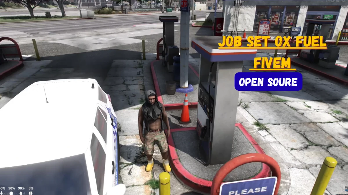 Job Set Ox Fuel FiveM | Open Source Standalone Script